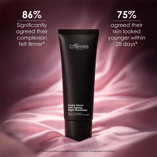 skinChemists Snake Serum Anti-Ageing Night Moisturiser 50ml