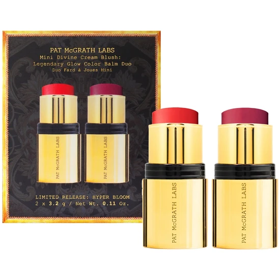 Pat McGrath Labs Mini Divine Cream Blush Legendary Glow Colour Balm Duo Fleurever Rose