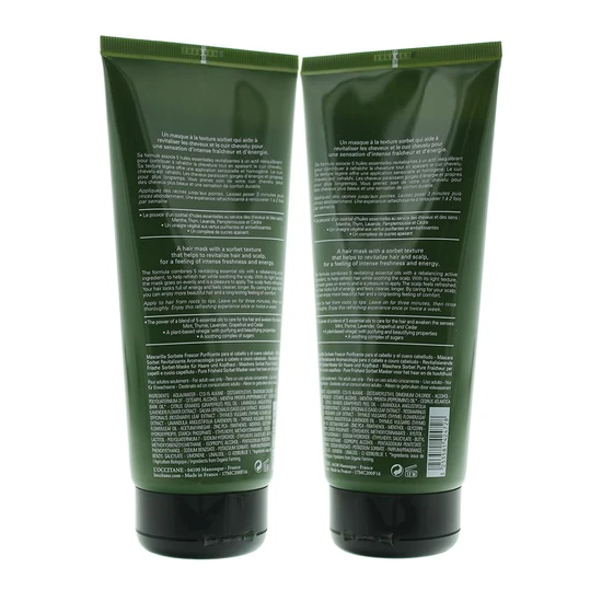 L'Occitane Revitalising Fresh Sorbet Hair & Scalp Mask 200ml