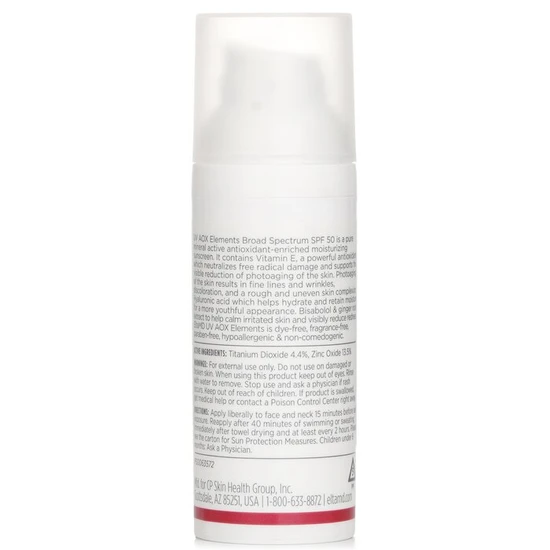EltaMD UV AOX Elements Tinted Mineral Face Sunscreen SPF 50 48g
