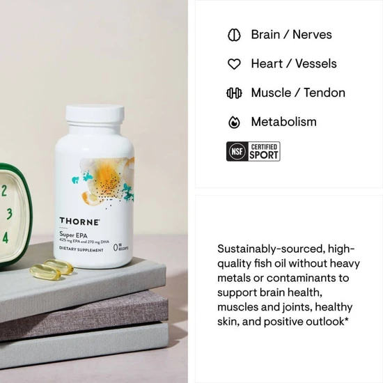 Thorne Super EPA 90 Gelcaps