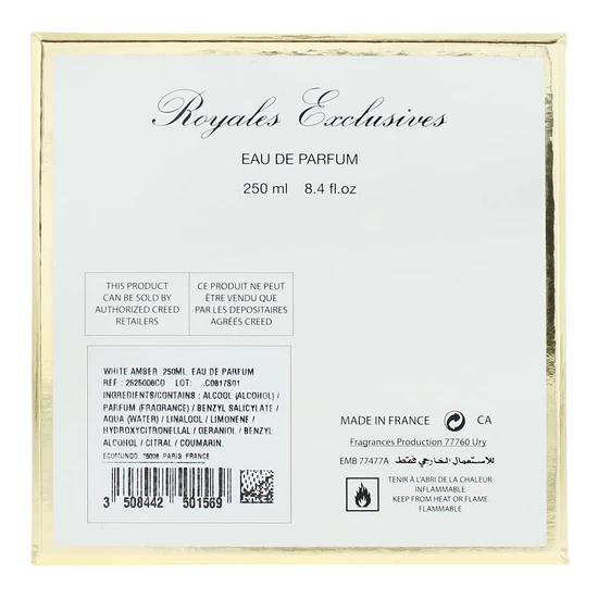 Creed Royal Exclusive White Amber Eau De Parfum 250ml