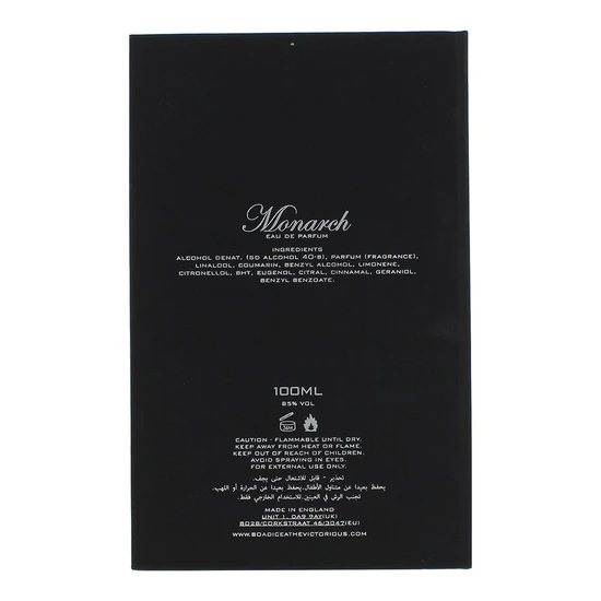 Boadicea Monarch Eau De Parfum 100ml