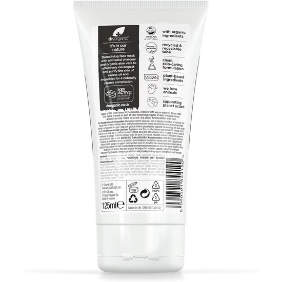 Dr. Organic Organic Charcoal Face Mask 125ml