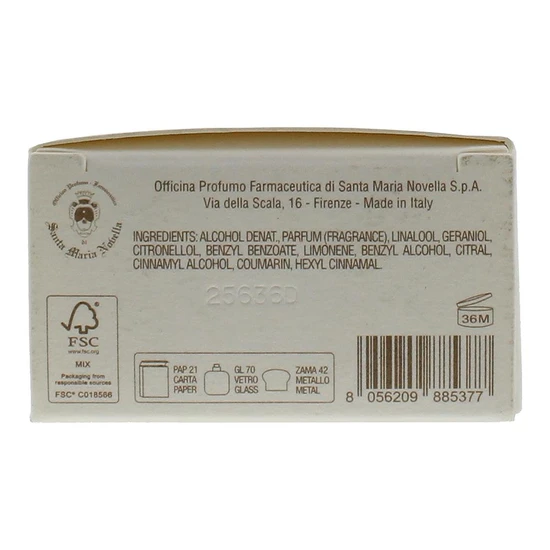 Santa Maria Novella Rosa Eau De Cologne 50ml