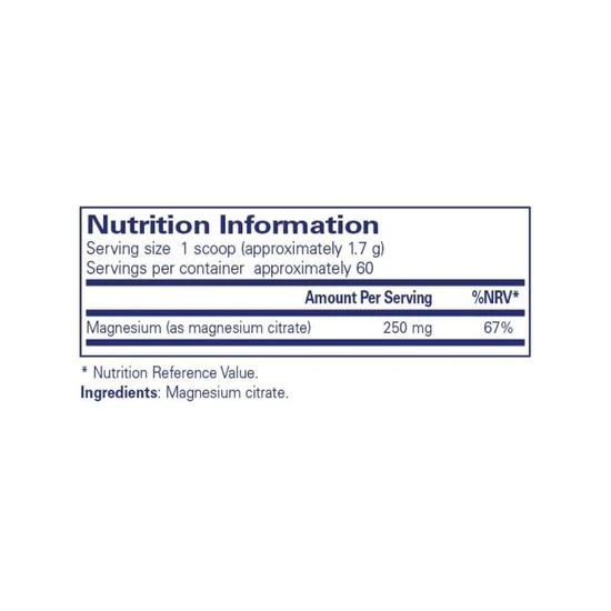 Pure Encapsulations Magnesium Powder 107g