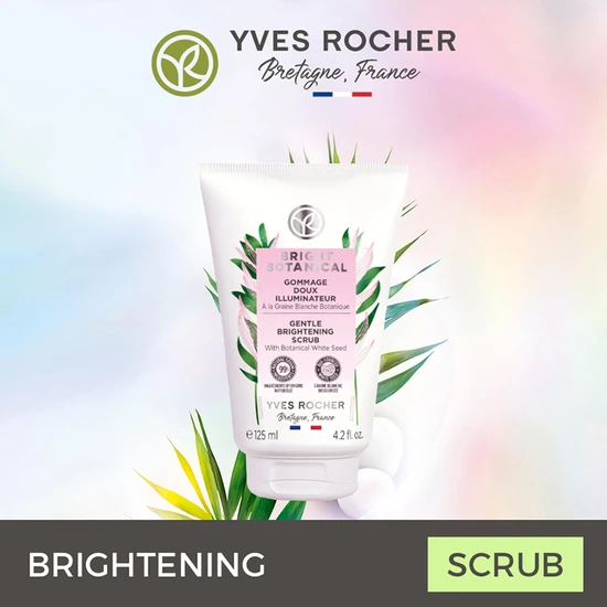 Yves Rocher Bright Botanical Gentle Brightening Scrub 125ml