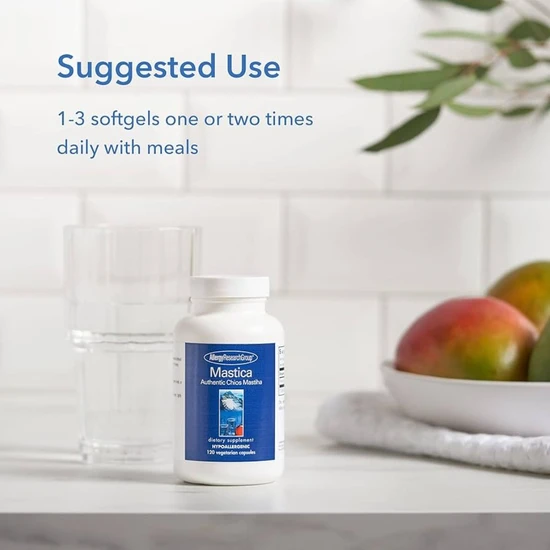 Allergy Research Group Mastica Chios Gum Mastic 500mg Capsules 120 Capsules