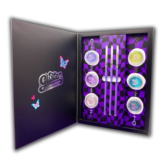 Glisten Cosmetics Gio's Glisten Edit Wet Liner & Brush Set