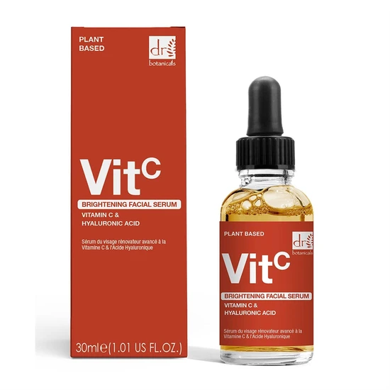 Dr Botanicals Brightening Facial Serum 5% Vitamin C & 2% Hyaluronic Acid