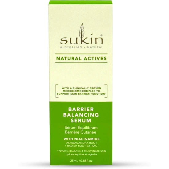 Sukin Natural Actives Barrier Balancing Serum 25ml