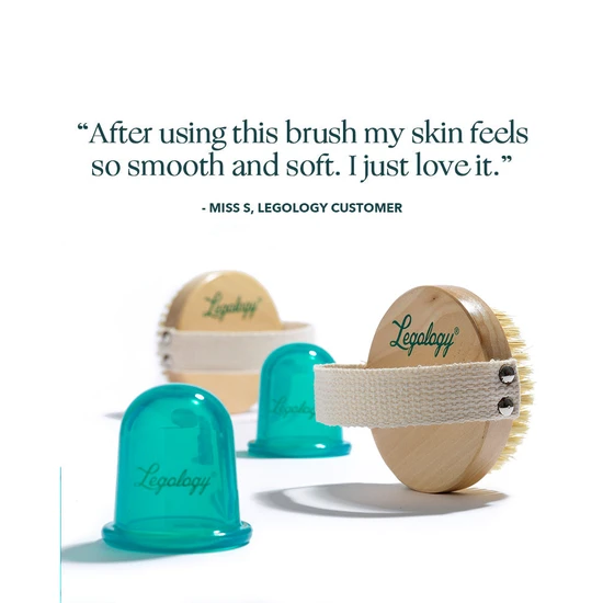 Legology Lymph-Lite Dry Body Brush