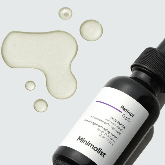 Minimalist Retinol 0.6% Face Serum 30ml