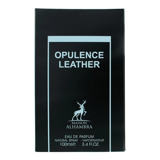 Maison Alhambra Opulence Leather Eau De Parfum 100ml