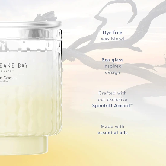 Chesapeake Bay Golden Waves Small Candle 127g