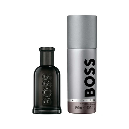 Hugo Boss BOSS Bottled Eau De Parfum 50ml Gift Set 50ml & 150ml Deodorant