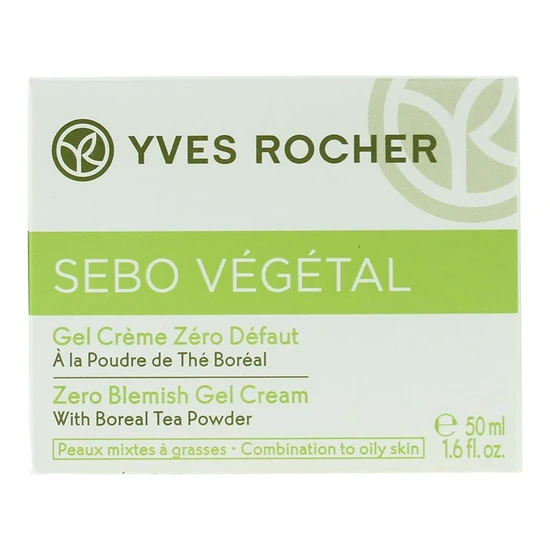 Yves Rocher Sebo Vegetal Zero Blemish Gel Cream 50ml