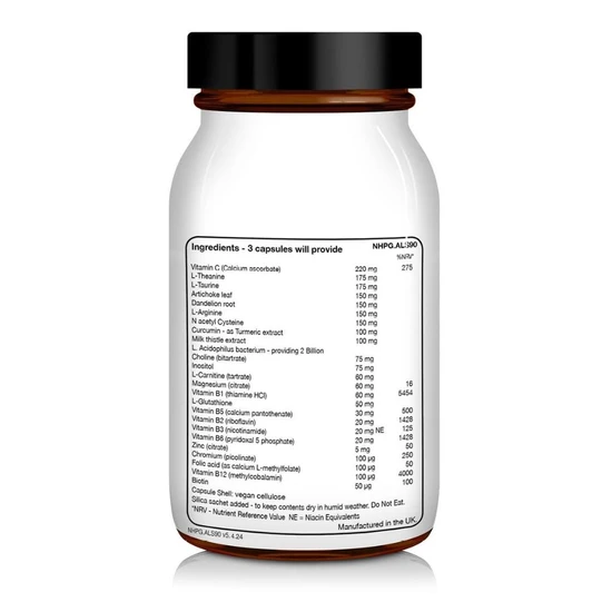 Natural Health Practice NHP Advanced Liver Support Capsules 90 Capsules