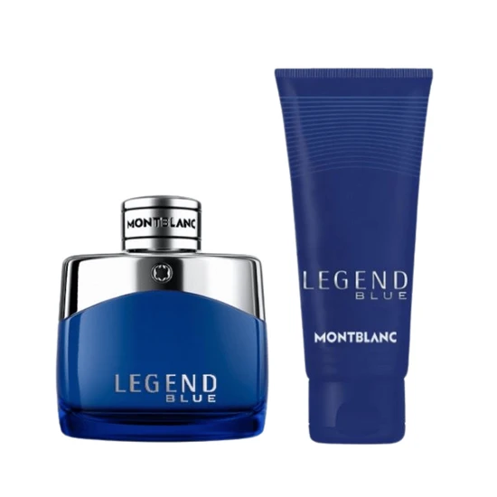 Montblanc Legend Blue Eau De Parfum Gift Set 50ml & 100ml Shower Gel