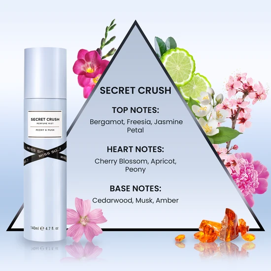 SO...? Miss SO...? Secret Crush Perfume Mist 140ml