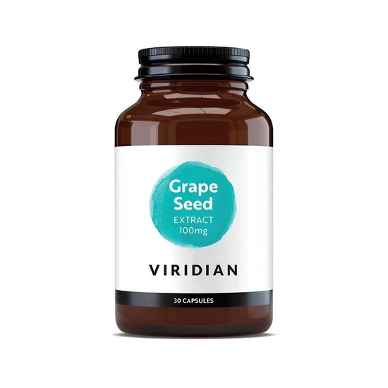 Viridian Grape Seed Extract 100mg Capsules 30 Capsules