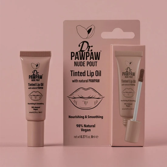 Dr. PAWPAW Nude Pout Tinted Lip Oil 8ml