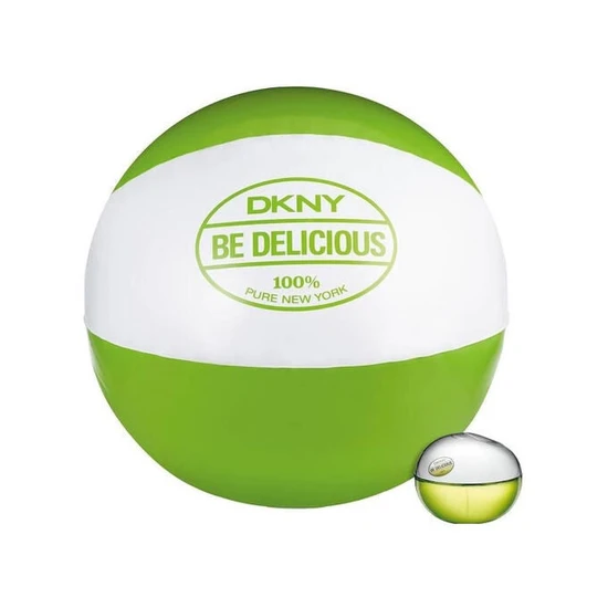 DKNY Be Delicious Gift Set Eau De Parfum + Beach Ball 30ml