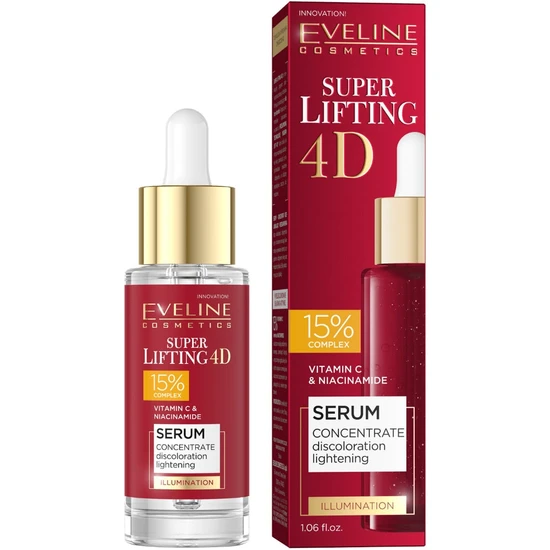 Eveline Super Lifting 4d Vitamin C & Niacinamide Serum 30ml