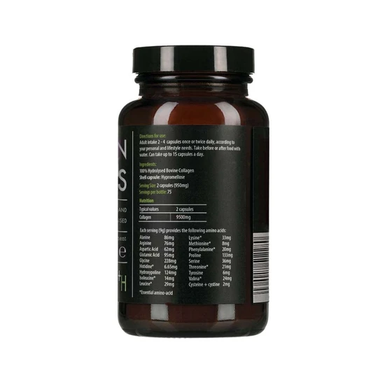 KIKI Health Collagen Bovine Peptides Capsules 150 Capsules