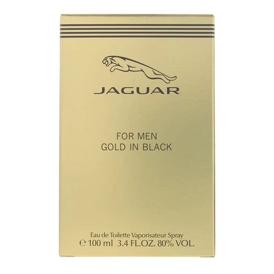Jaguar Gold In Black Eau De Toilette 100ml