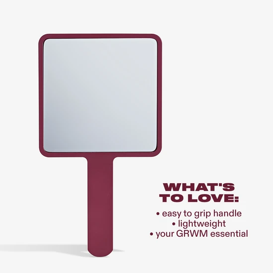 bBold THE BURGUNDY FACE MIRROR