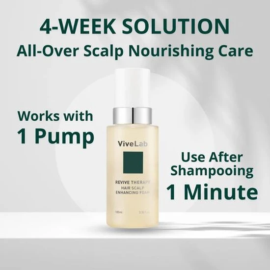 VIVELAB Revive Therapy Hair Scalp Enhancing Foam 100ml