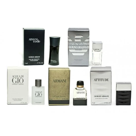 Giorgio Armani Miniatures Gift Set