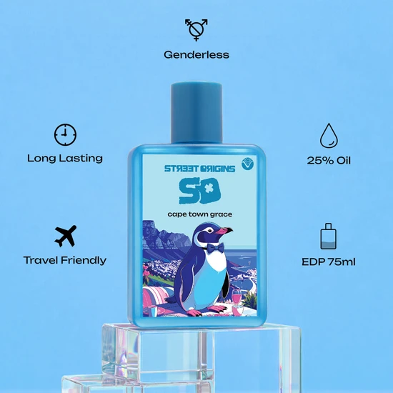 Street Origins Cape Town Grace Eau De Parfum 75ml