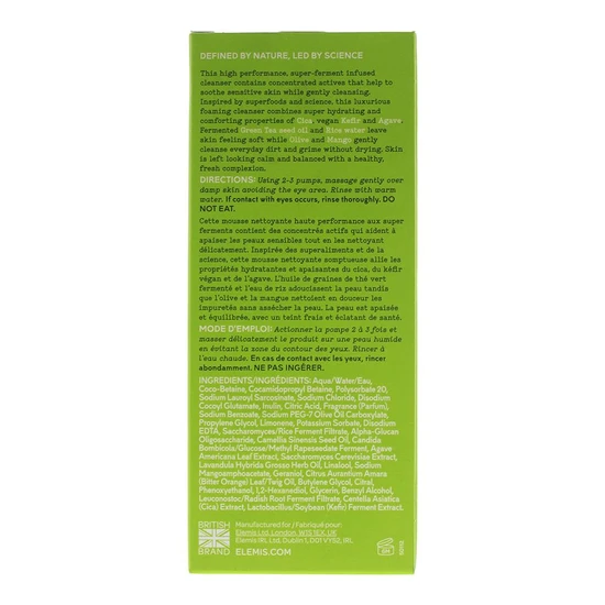ELEMIS Superfood CICA Calm Cleansing Foam 180ml