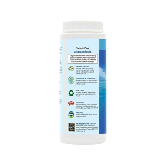 Nature's Plus Magnesium Powder Pink Lemonade 408g