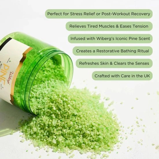 Wiberg's Pine Rejuvenating Bath Salts 600g