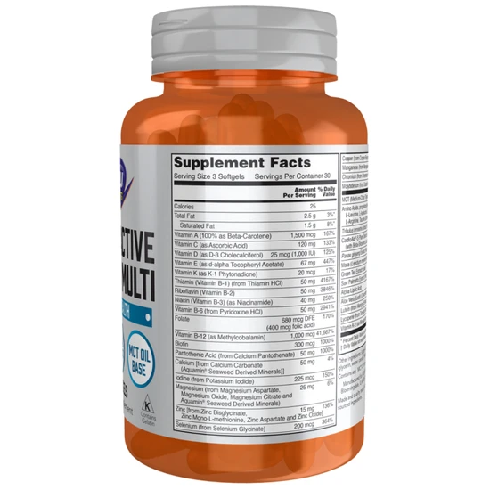 NOW Foods Men's Active Sports Multi 90 Softgels