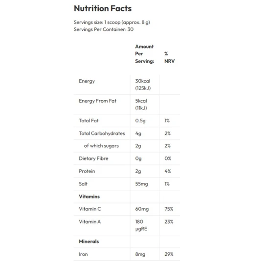 Biotics Research NitroGreens Powder 240g