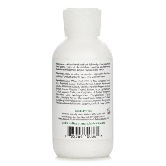 Mario Badescu Hydrating Hand Cream 118ml
