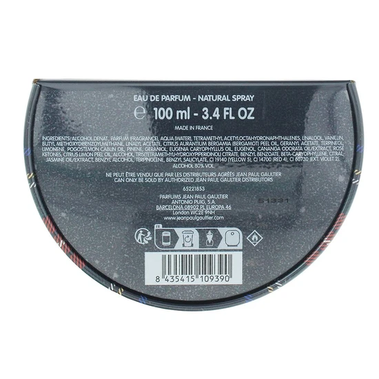 Jean Paul Gaultier Divine Collector Edition Eau De Parfum 100ml