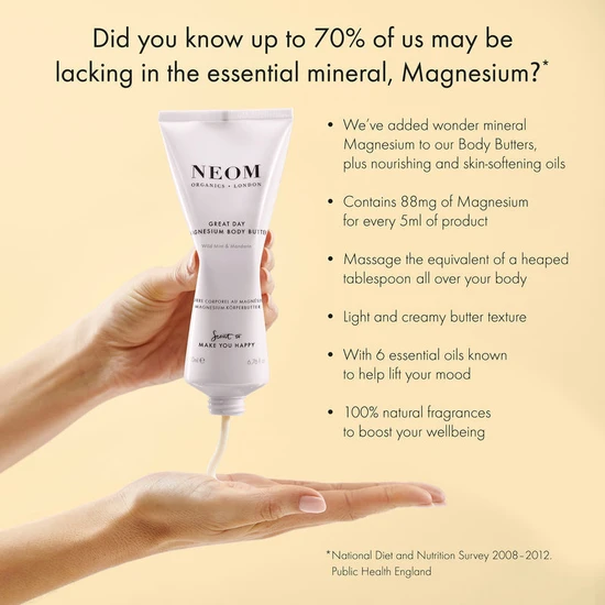 Neom Organics Great Day Magnesium Body Butter 200ml
