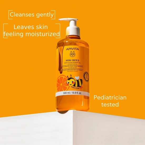 APIVITA Mini Bees Gentle Kids Shower Gel 500ml