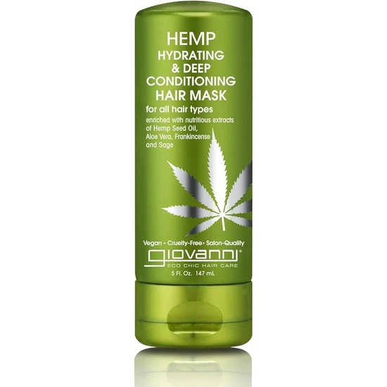 Giovanni Hemp Hydrating & Deep Conditioning Hair Mask 51.75ml Sachet