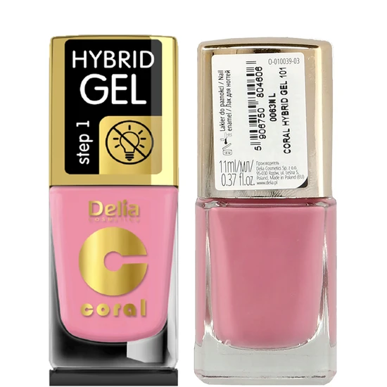 Delia Coral Hybrid Gel 101 Sweet Candy