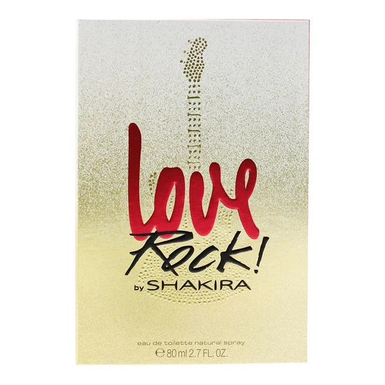 Shakira Love Rock! Eau De Toilette 80ml