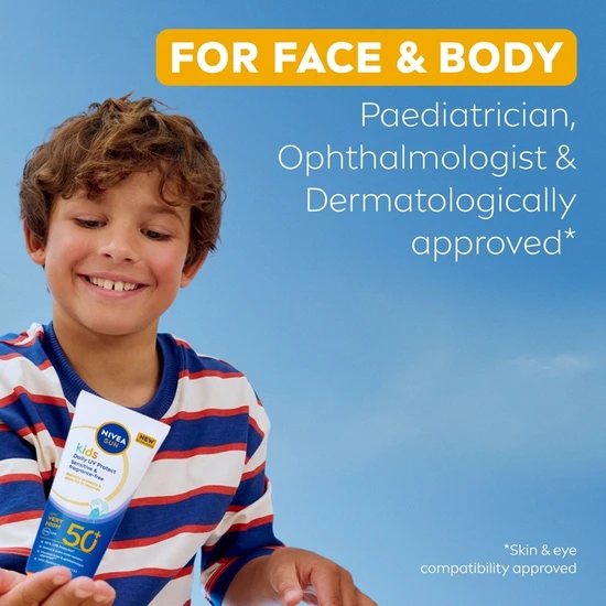 Nivea Sun Kids Daily UV Protect Sunscreen SPF 50+ 100ml