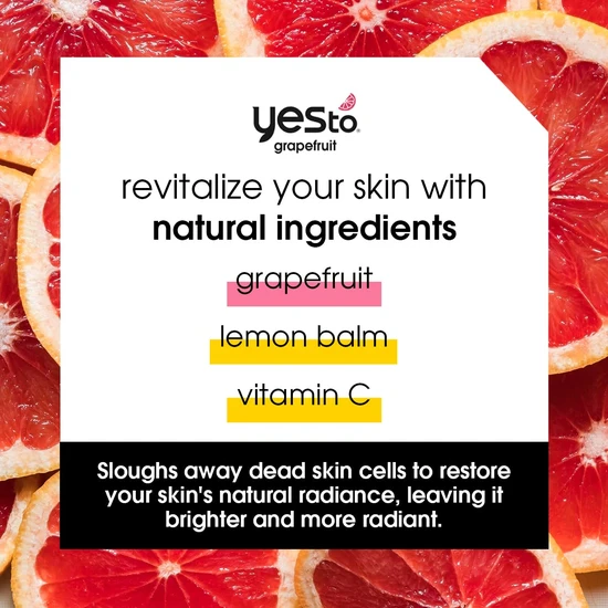 Yes To Grapefruit Vitamin C Glow Boosting Daily Facial Scrub 113g