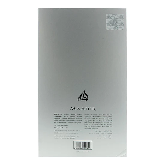 Lattafa Maahir Legacy Lattafa Eau De Parfum 100ml
