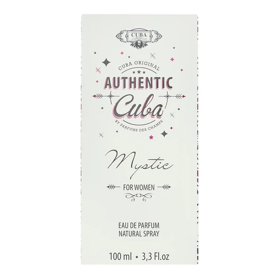 Cuba Authentic Mystic Eau De Perfum Spray 100ml